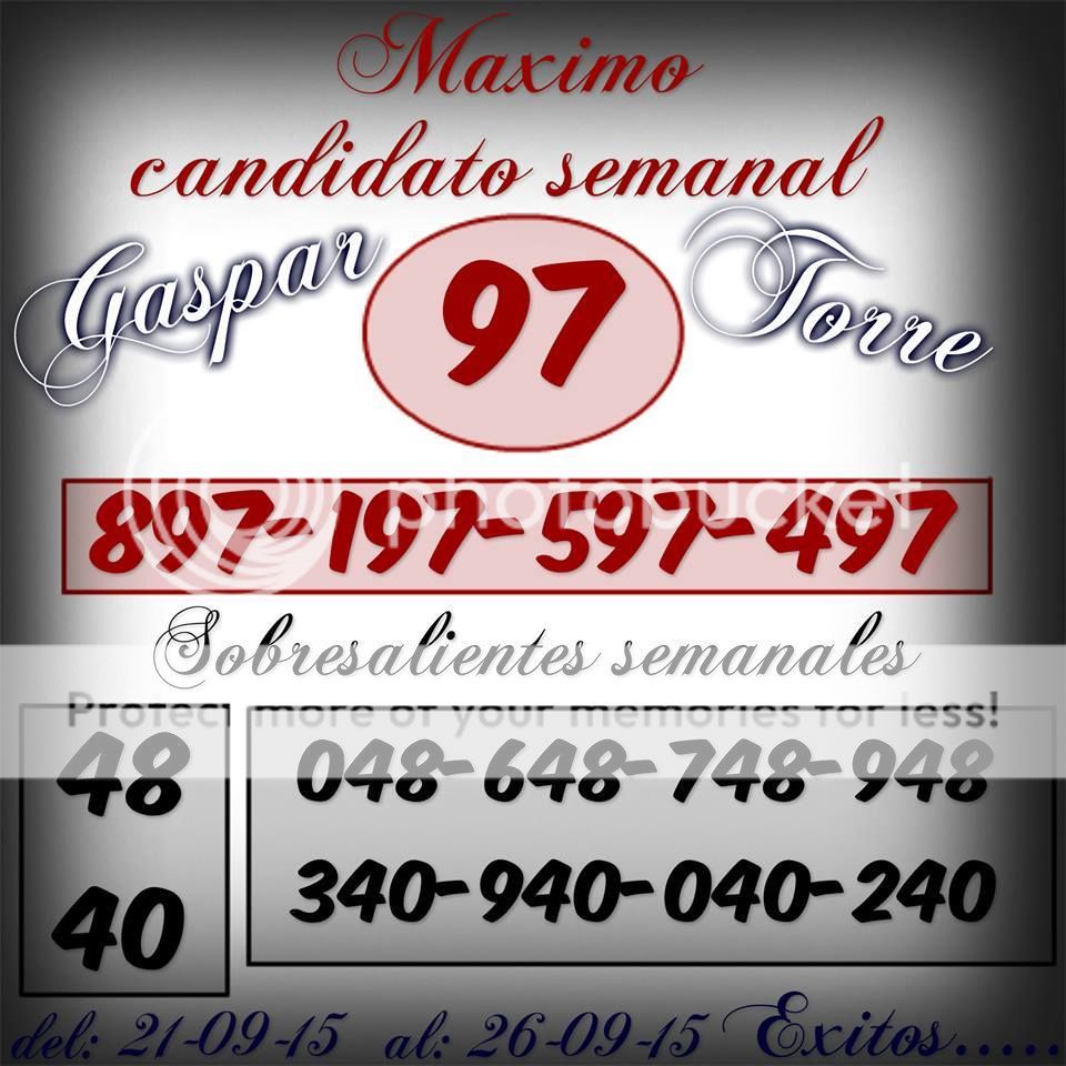 DATOS SEMANALES DESDE EL 21/09 al 26/09/2015 inclusive.♦ 12003295_877412319020722_2496363867601334736_n_zpsl7qlzwsu