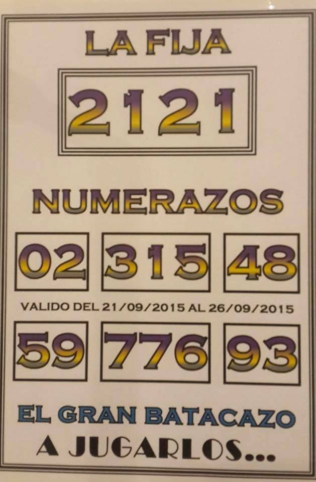 DATOS SEMANALES DESDE EL 21/09 al 26/09/2015 inclusive.♦ 12011164_1632600137020022_806101267552337113_n_zpsgswiugti