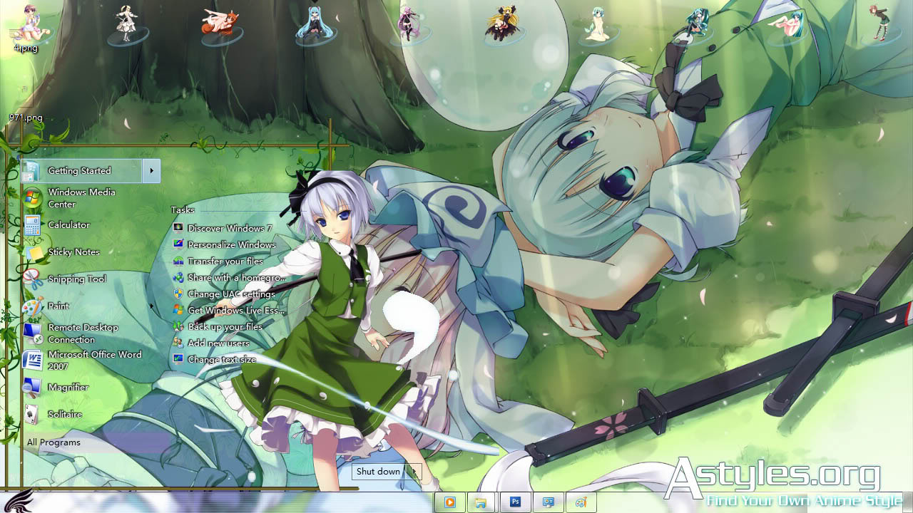 [Theme Win 7] Youmu Konpaku 2copy-16