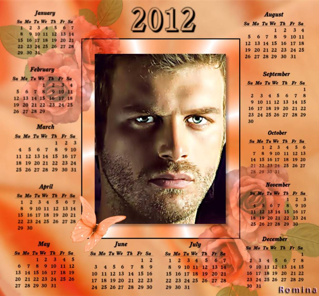 2.Kıvanç Tatlıtuğ - Pagina 16 Calendar-2012-4