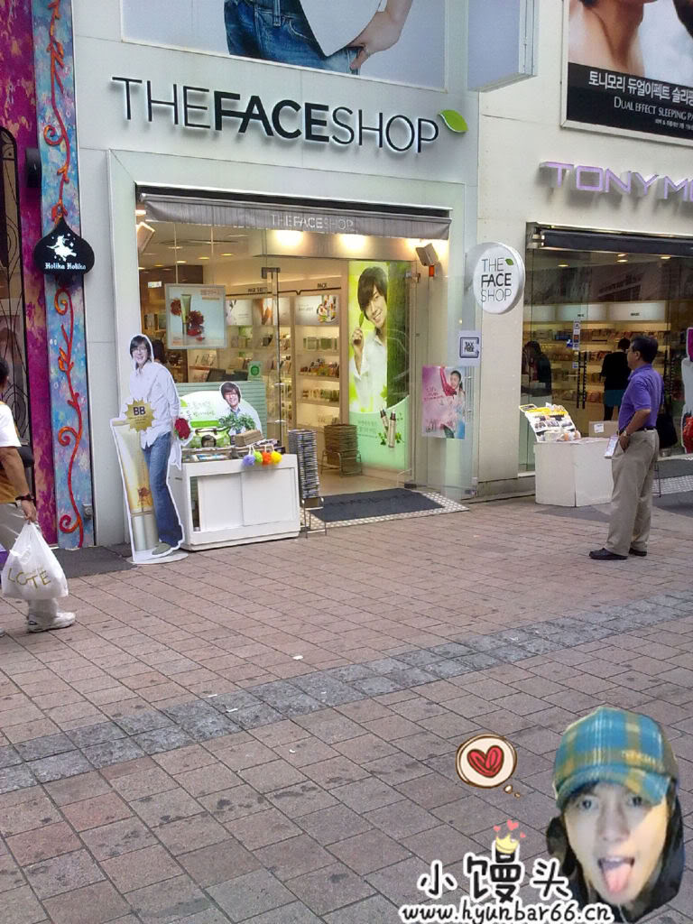 [random] The Face Shop shop en Seul +  la mochila de Baek Seung Jo Asdsadd