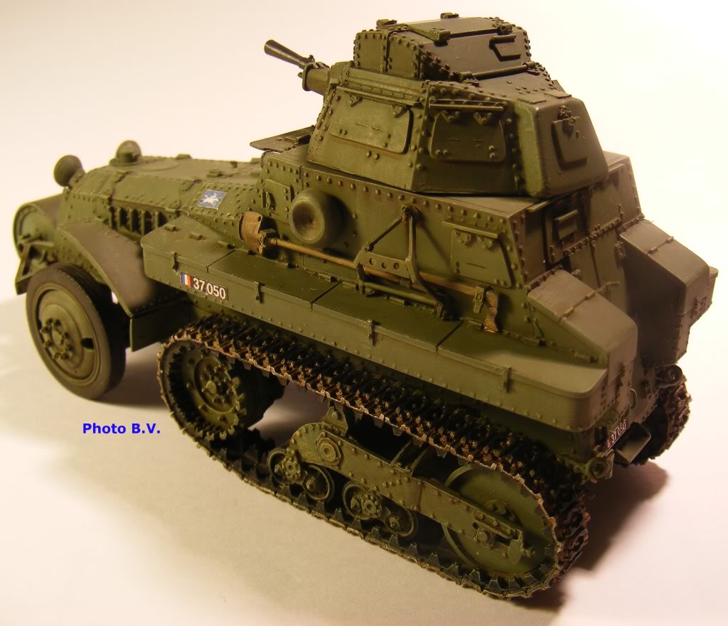 AMC P16 Mle 29. DES Kit, 1/35, ref 35126. Kit résine. DSCF9376