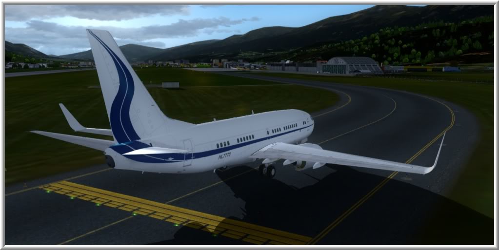 [FS9] LOWW - LOWI, Austria. BBJ35