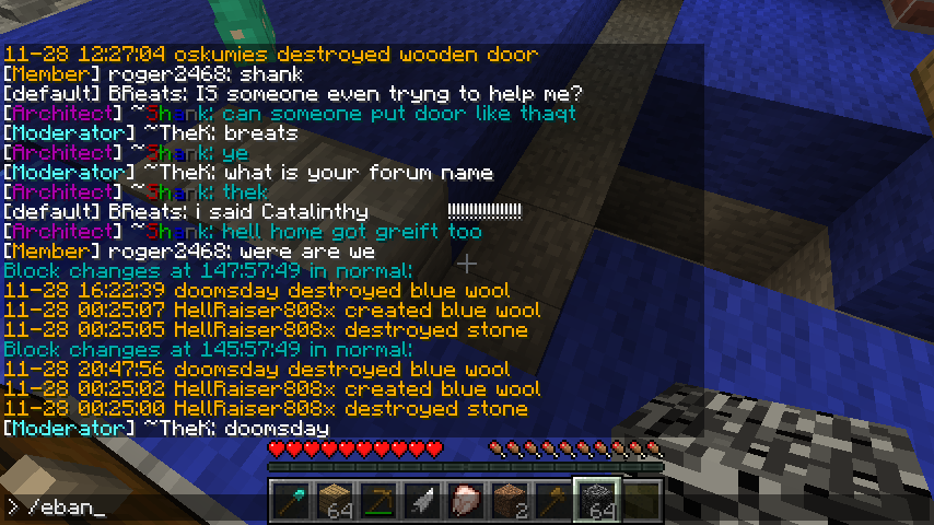 Proof of your ban. (if you were banned, look here to see if proof of your griefing/cheating was posted) - Page 2 2011-11-28_165322