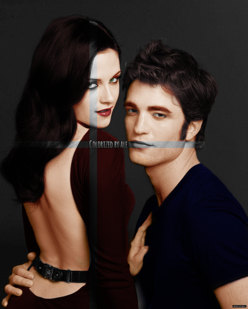 Chall #489 - Colorizacion - Lovely Couple  Robsten