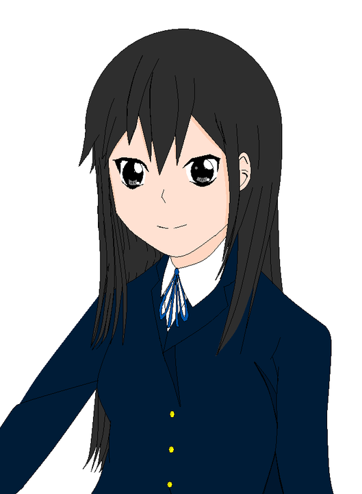 Mio-like character =w= MySUPERawesomedrawingV3-1