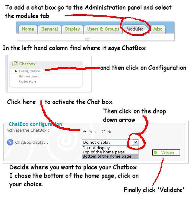 question Chatboxformat