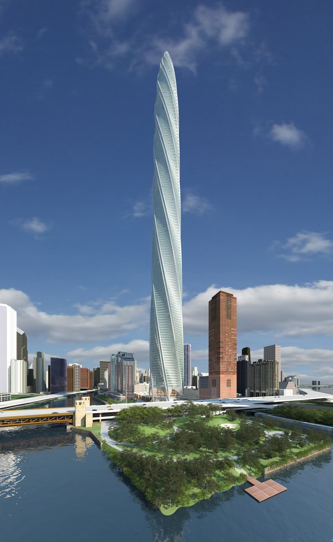 Prédio mais alto do mundo será inaugurado em Setembro!!! Chicago_Spire