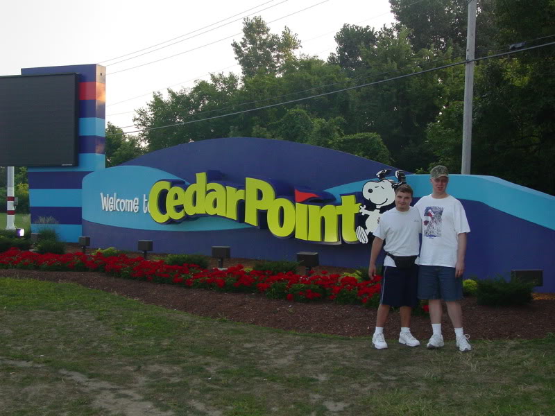 My Cedar Point/Kings Island Vacation - 8/15-17, 2009 CedarPointsign5