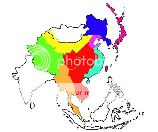 Maps of Saiken Asia