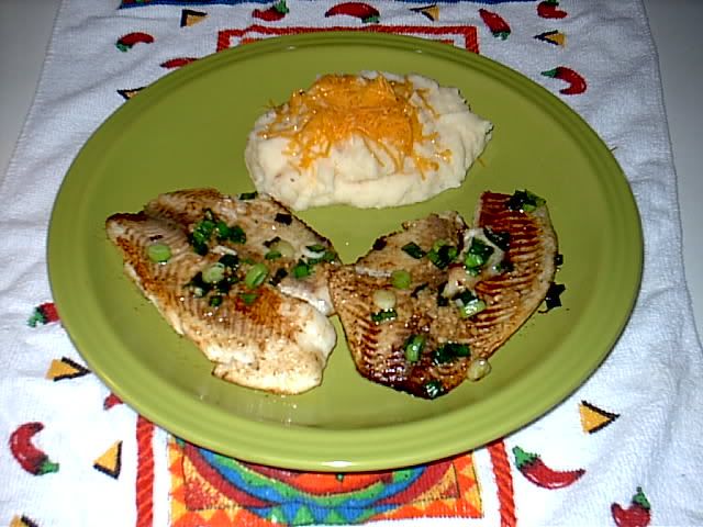 Old Bay Tilapia & Loaded Mashed Potato Recipe & Pics !!! IMAG0662