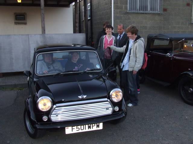 Congratulation to Dan (Mini Sparks) for passing his driving test!! DSCF5814