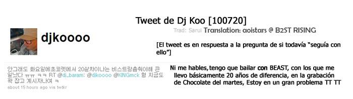 BEAST en Kim Jung Eun's Chocolate  Djkoocopia