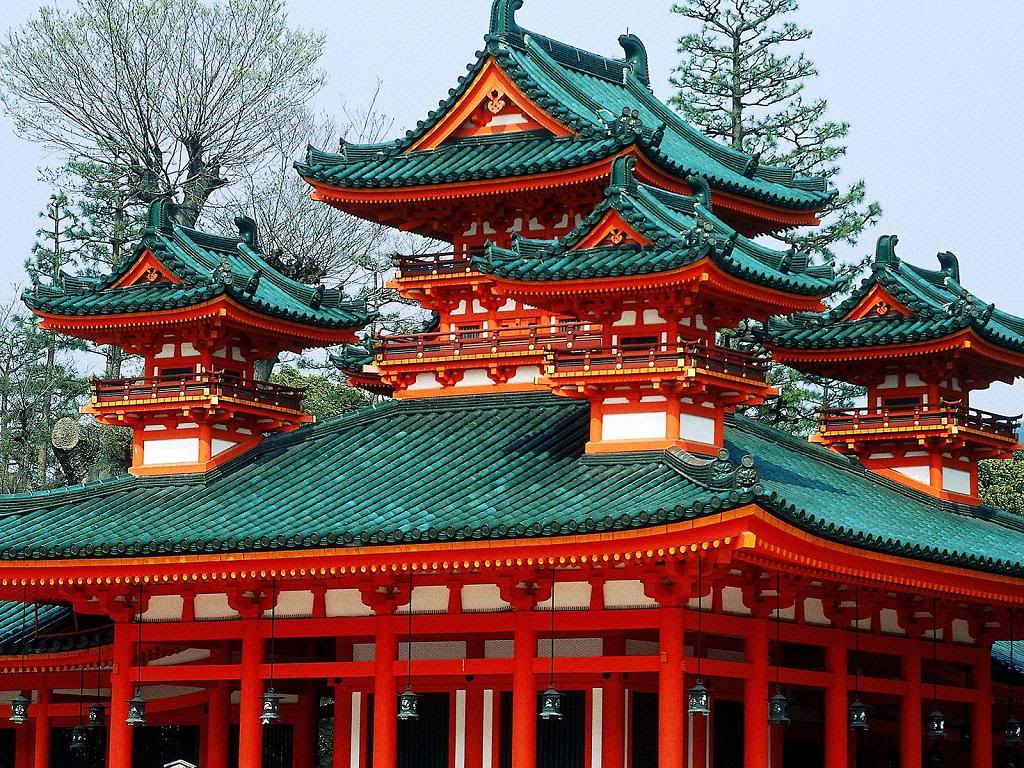 Japonya Fotografları - Sayfa 7 Heian-Shrine-Kyoto-Japan