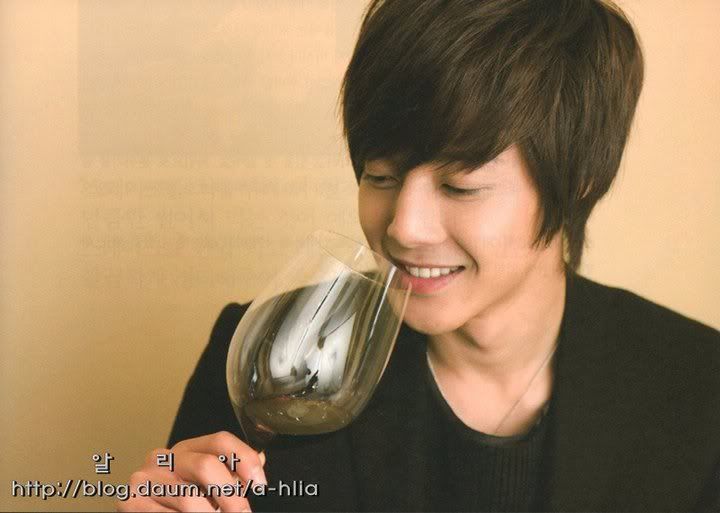 [scans] Kim Hyun Joong ~ Wine and People Book 263373_263968783629365_231614143531496_1147678_5217858_n