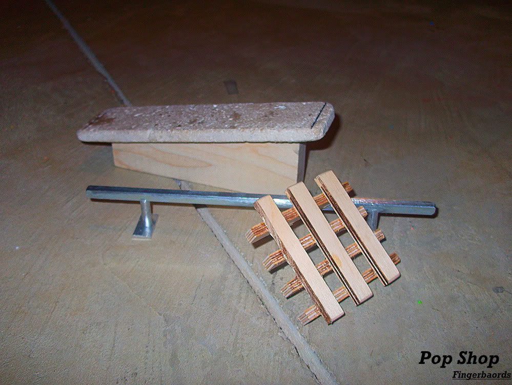 Pop Shop Fingerboards 3-peices