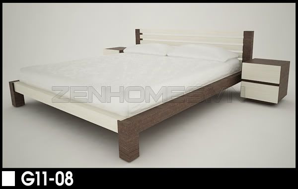 giường gỗ, giường ngủ, giường đôi [ZENHOMES FURNISHING ] G11-08