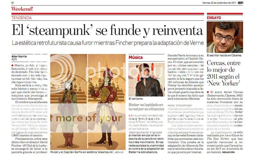 Nota sobre el Steampunk en el último ADN Plus de Barcelona 401698_238953619510547_100001877319520_615722_473949530_n