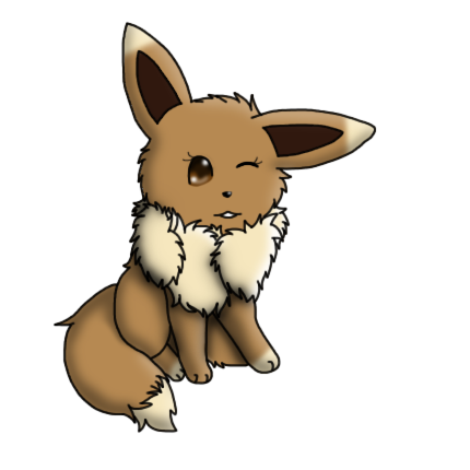 Miyu the Eevee and Rebel the Undead Jolteon (Olivine, Ace) Miyu