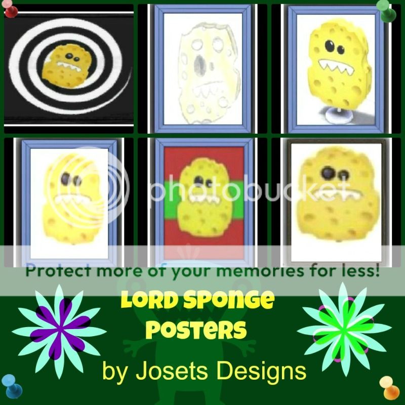 Lord Sponge and Freezer Bunny Posters LordSpongeposterscollage_zps963268b1