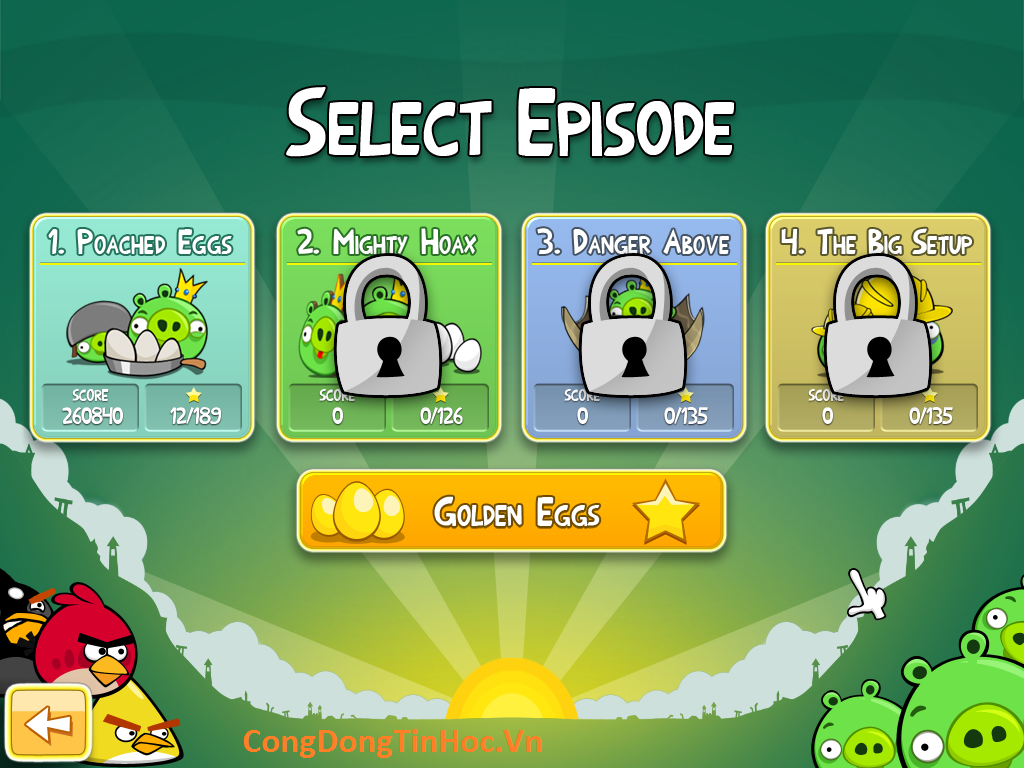 Angry Birds - 2011 - PC - Cracked - Game vui nhộn tuyệt đỉnh cho PC A1