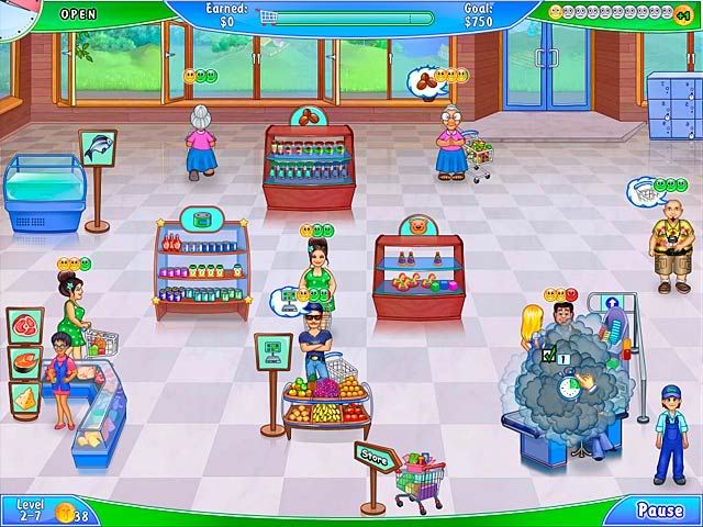 عبة Supermarket Management 2 FINAL كاملة SUPER22