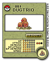 [BATALHAS] Dark - TORSTEN 051-dugtrio