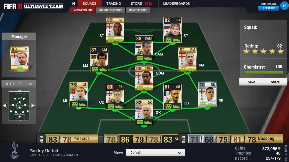 My Ultimate Team Spurs