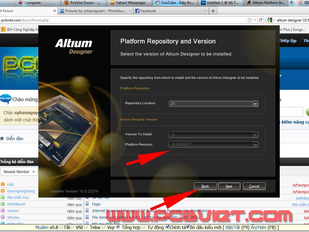 Phần mềm vẽ mạch IN PCB Altium 4