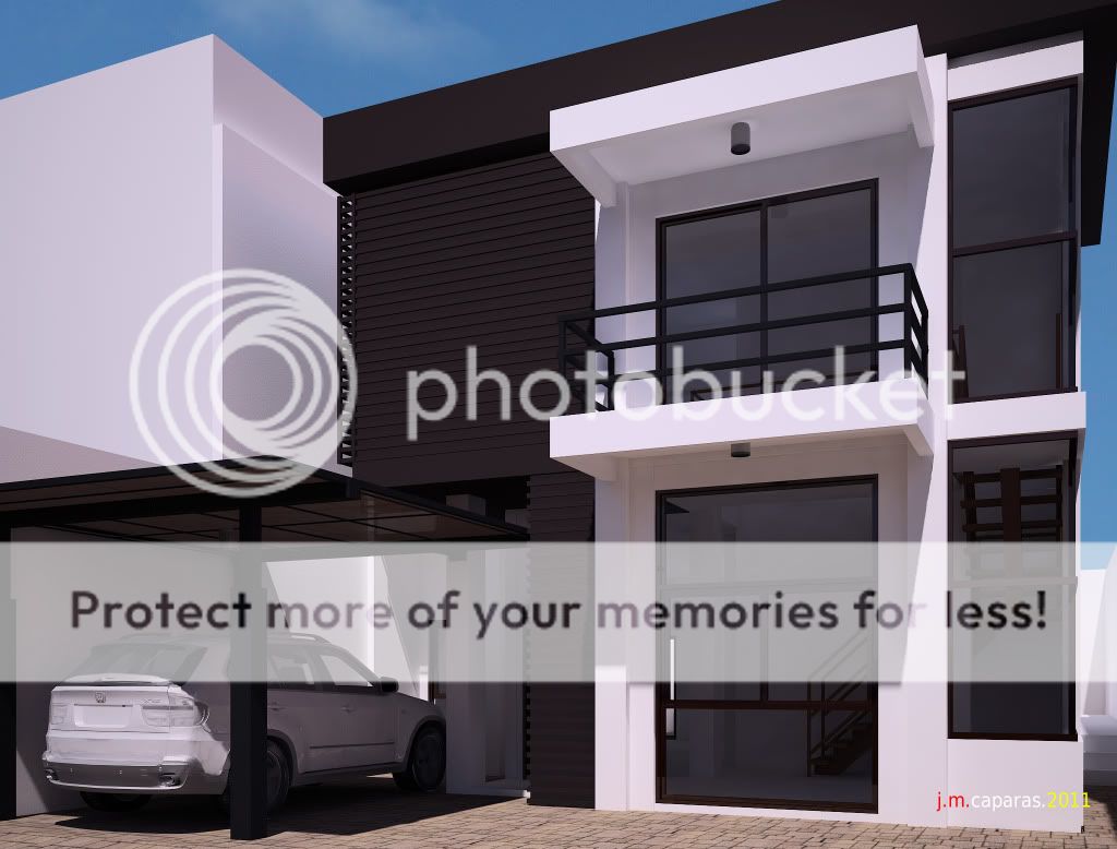 2 storey Abalayan's residence rushed design for October 2011 project P3