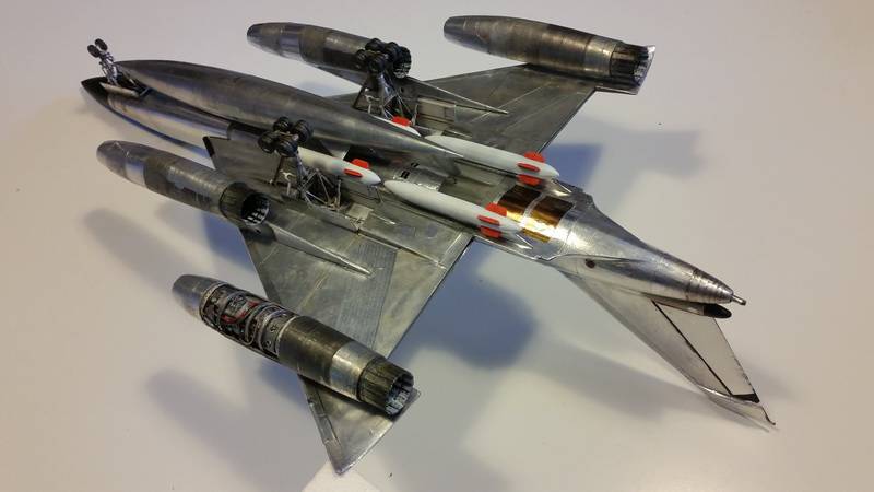 MWP Project  "Hustler" : Convair B-58 Monogram kit 1/48 scale model : Nuclear bomber of the "Cold War" 20150602_141322%20-%20Copia