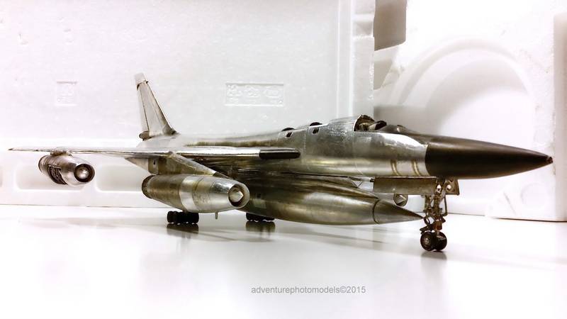 MWP Project  "Hustler" : Convair B-58 Monogram kit 1/48 scale model : Nuclear bomber of the "Cold War" 20150604_225103