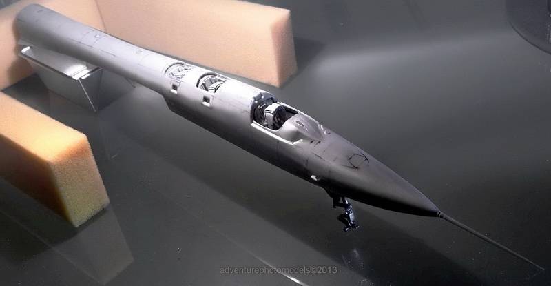 MWP Project  "Hustler" : Convair B-58 Monogram kit 1/48 scale model : Nuclear bomber of the "Cold War" Pit_19