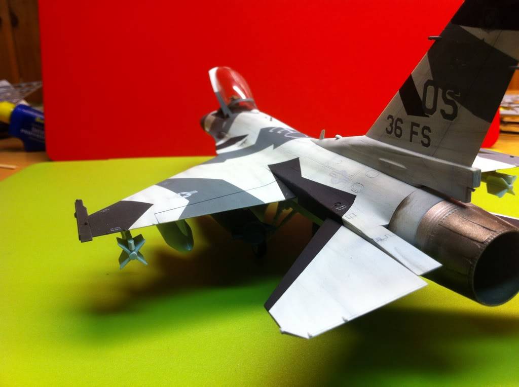 F-16 Black White splinter.Hasegawa 1/48 7bdae078