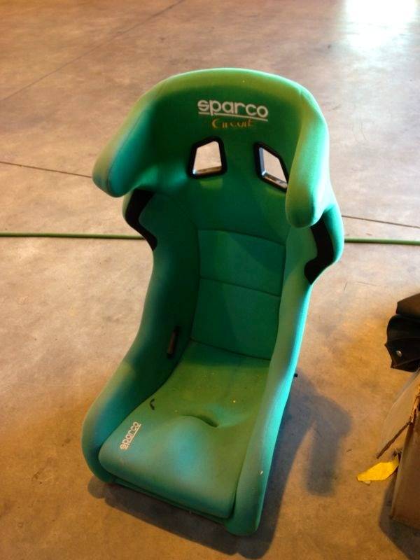 Sparco circuit race seat Sparcoseat