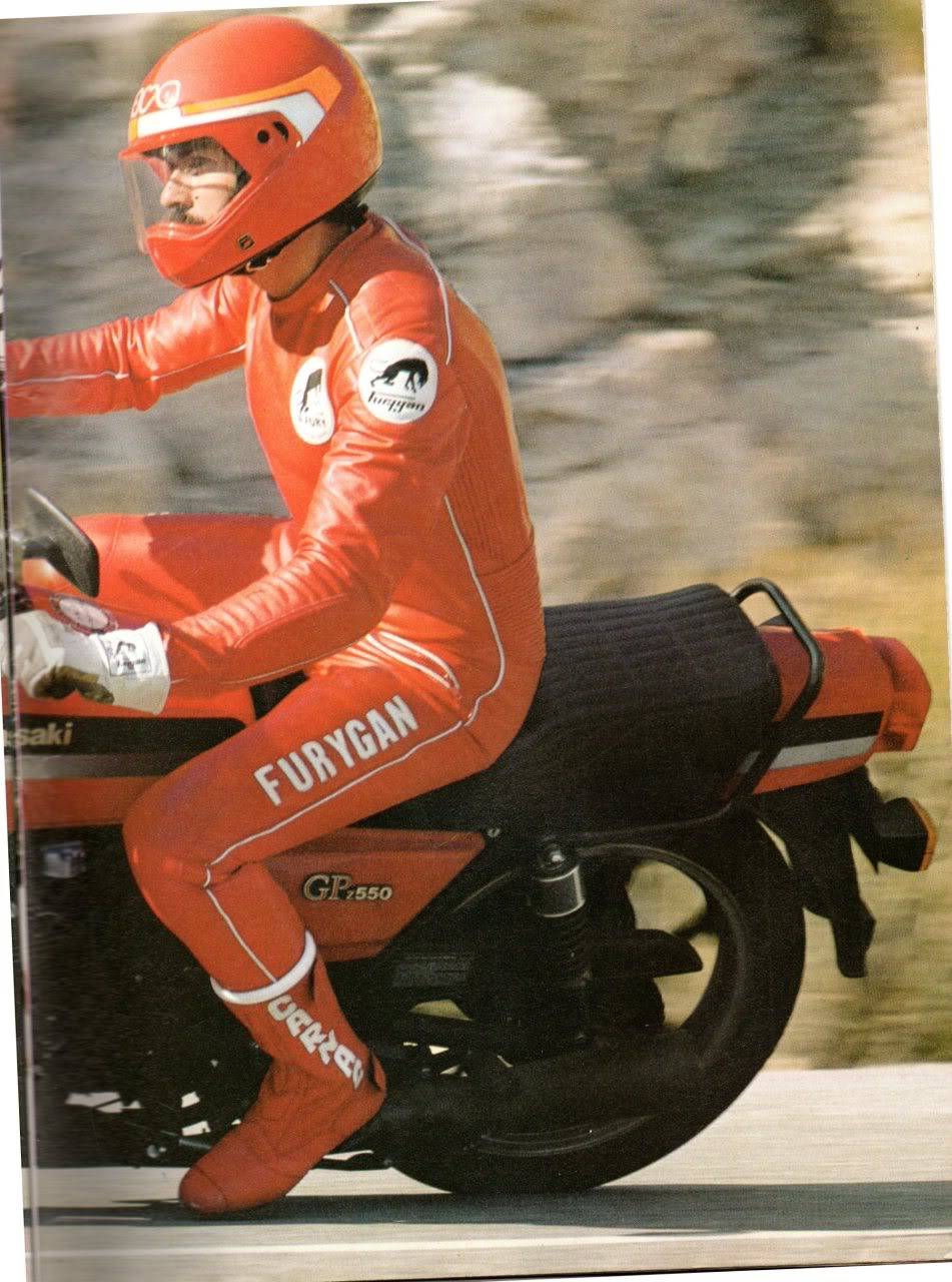 Essai kawasaki GPZ 550  moto flash n°39 aout /sept 1981 Motoflashn39page1215