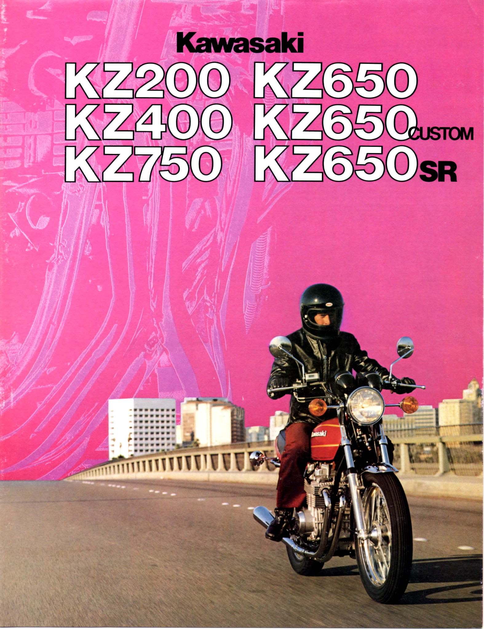 Brochures et Publicités sur les KAWASAKI KZ/Z   70/80'S PubsKZ70S-1