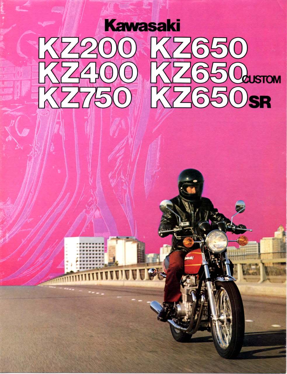 Brochures et Publicités sur les KAWASAKI KZ/Z   70/80'S PubsKZ70S