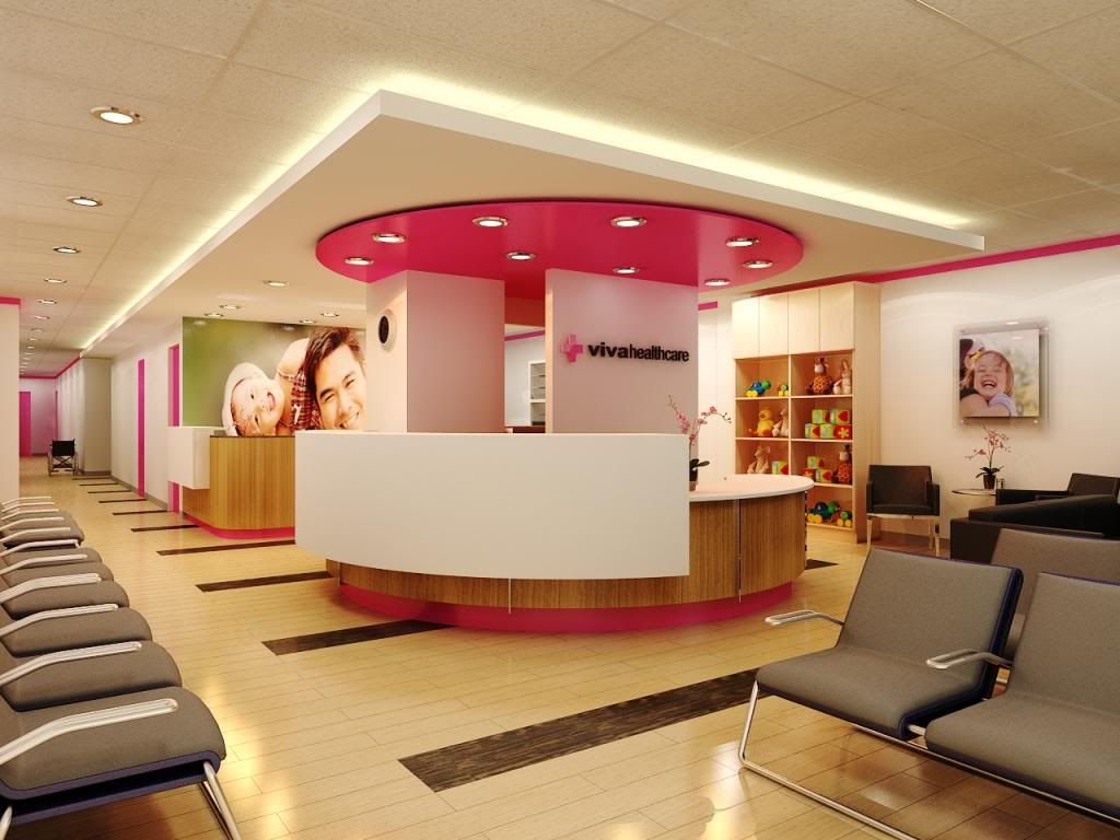 Pink Clinic VIVAHEALTHCAREINTERIORPERSPECTIVE_VIEW1_DEC62012