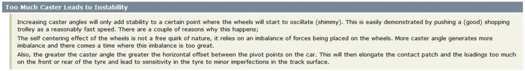 steering - 101 on Steering! Caster - Camber - Toe and KIP and what it does. (Old Video). TomuchCaster_zpsa6296477