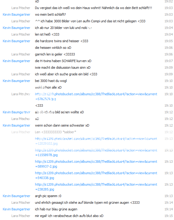 Was nicht alles im Chat passieren kann xD Omfg