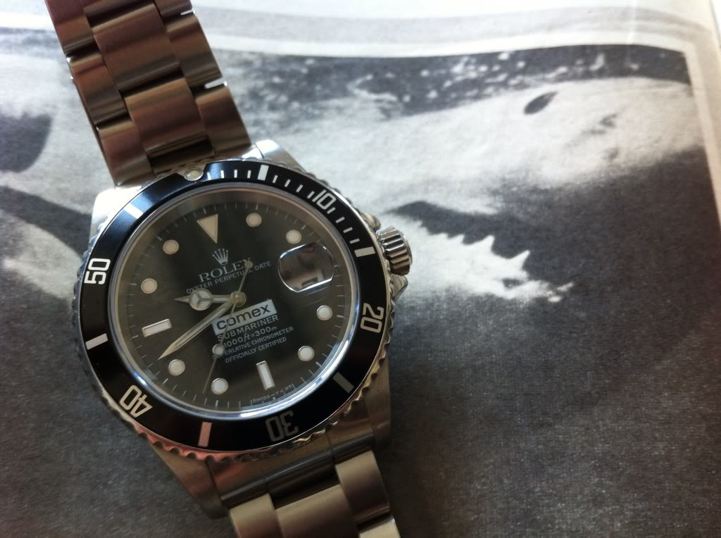 Rolex 16800 comex cadran peint 18c59c09