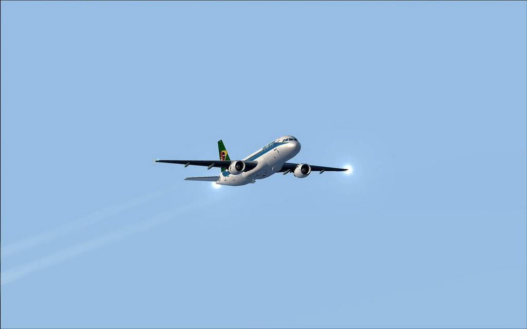 [FS9] A320 da Voo Virtual do Porto LPPR para Madrid LEMD A320_VV11