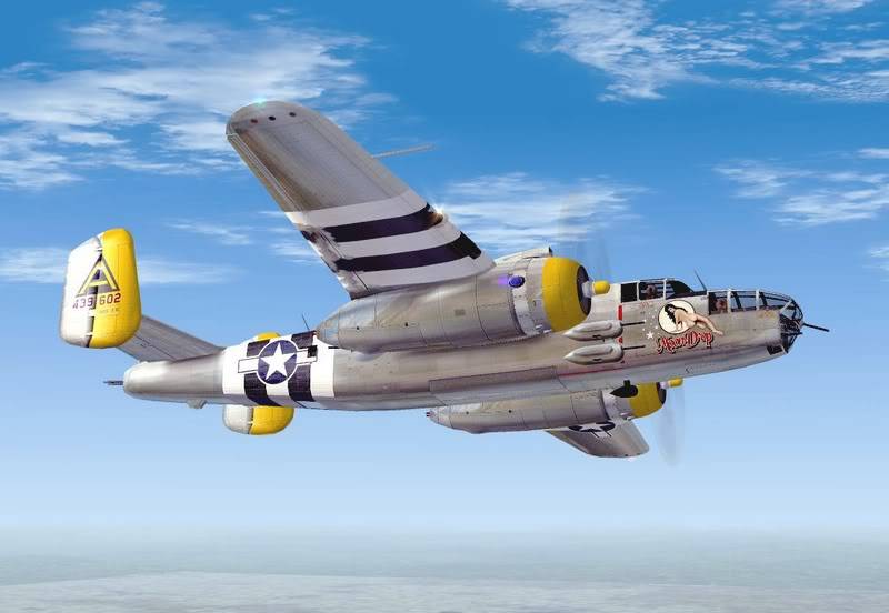Nova versão do RCS B-25J Mitchell B-25Mitchell01