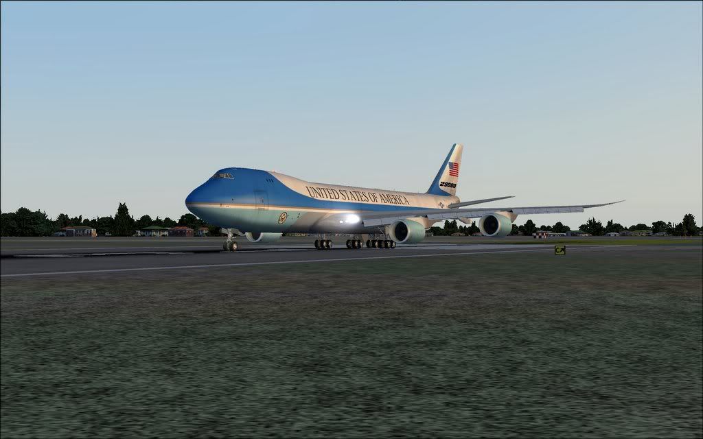 [FS9] Air Force One - B747-8F de Bangkok para Kuala Lumpur AFOne03