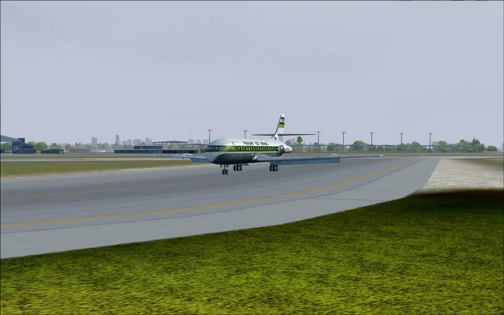 [FS9] - Chegada a Fortaleza do Caravelle da Panair Caravele_Panair19