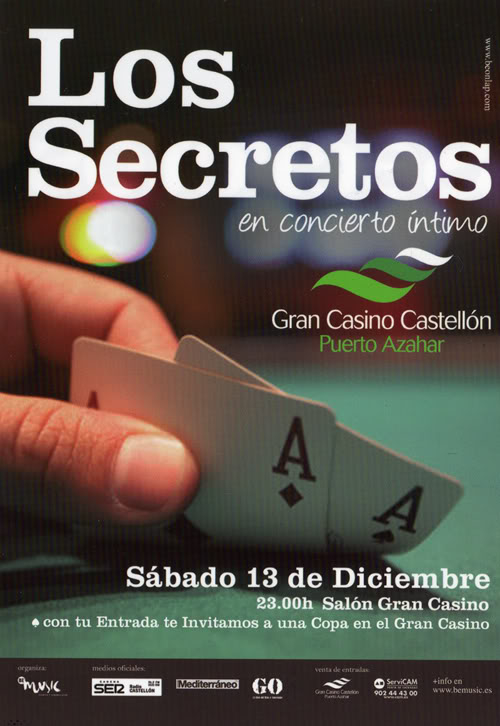 Los Secretos (13 de Diciembre) Castellón Cartelsecretos-1