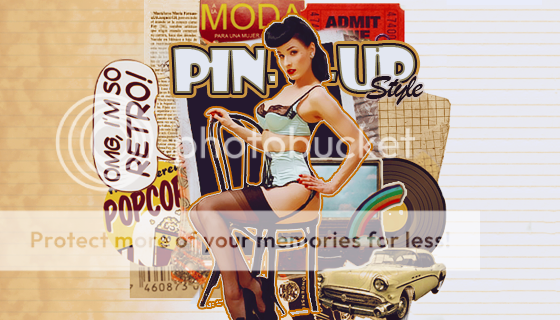 Chall # 188 - Blend - Pin-Up Style [AWARDS] Pin-up