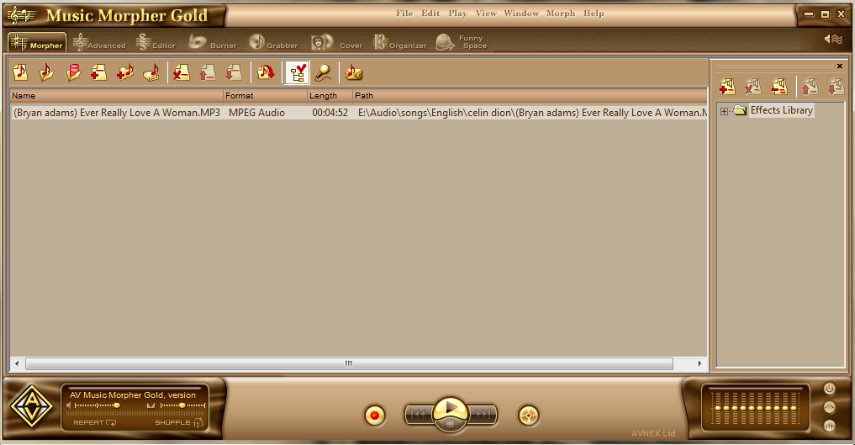 AV Music Morpher Gold 4.0.66         :) Music