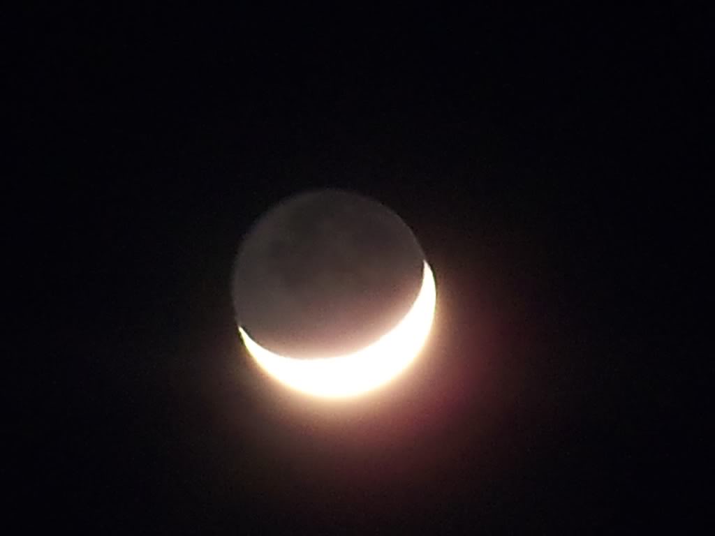 luna - Stasera Giove, Venere e Luna : Un trio da non perdere. 100_0540